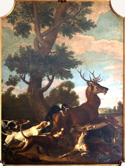 Caccia al cervo da Alfred Dedreux
